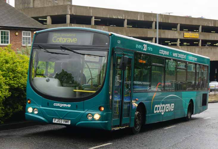 Trent Barton Scania L94UB Wright Solar 620 Cotgrave